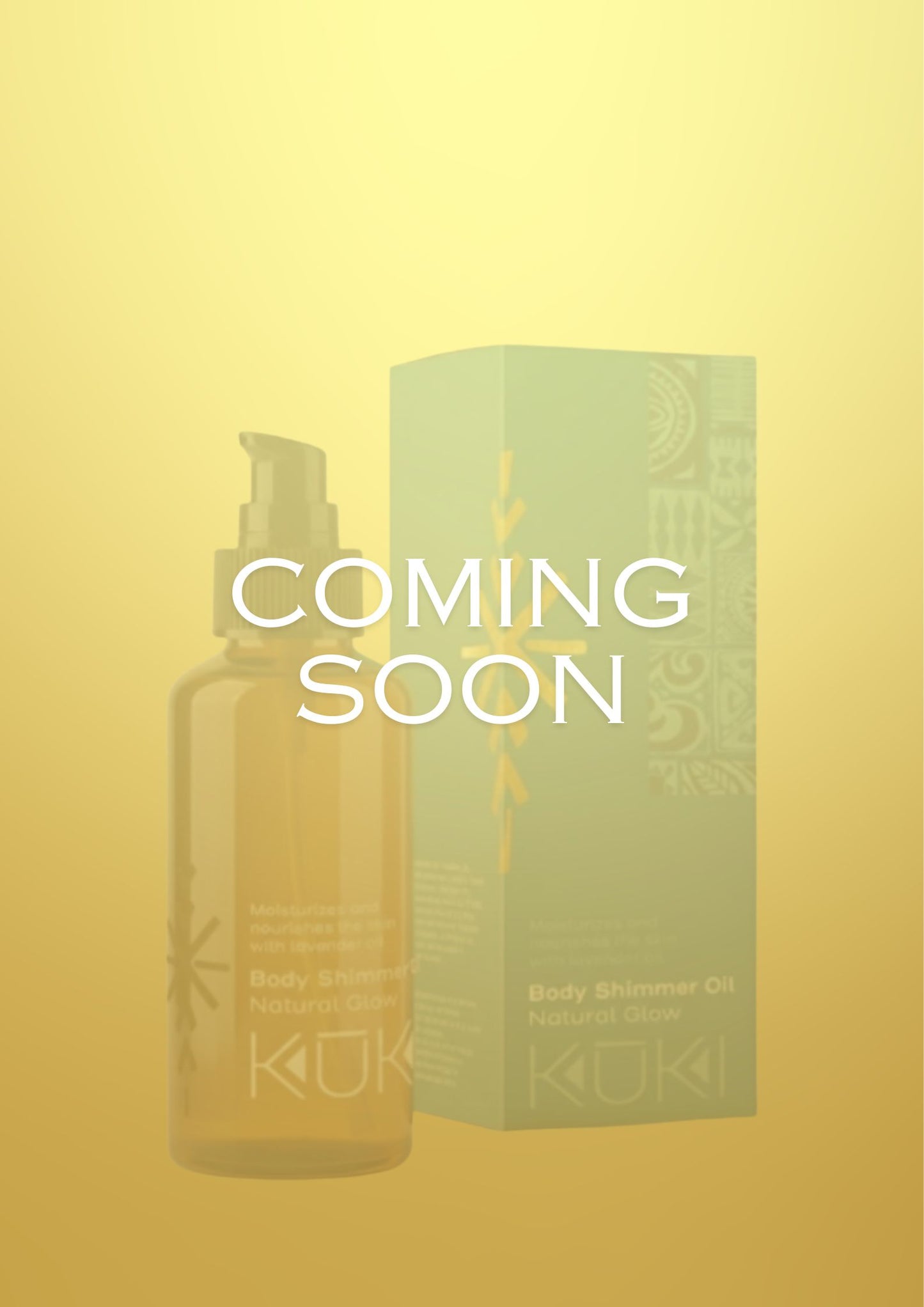 Shimmering Body Oil - KUKI SAMOA