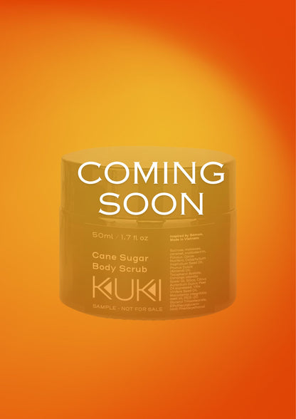Cane Sugar Body Scrub - KUKI SAMOA