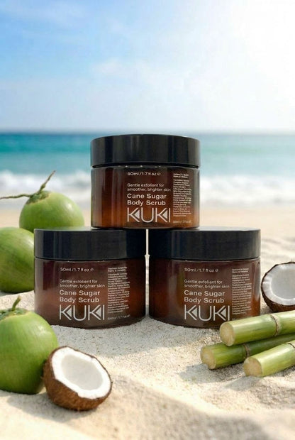 Cane Sugar Body Scrub - KUKI SAMOA