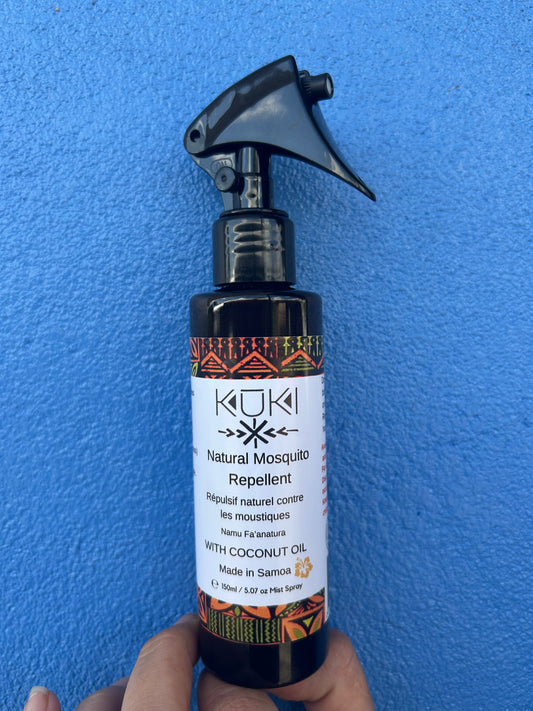 Natural Mosquito Repellent with Coconut Oil - KUKI SAMOA