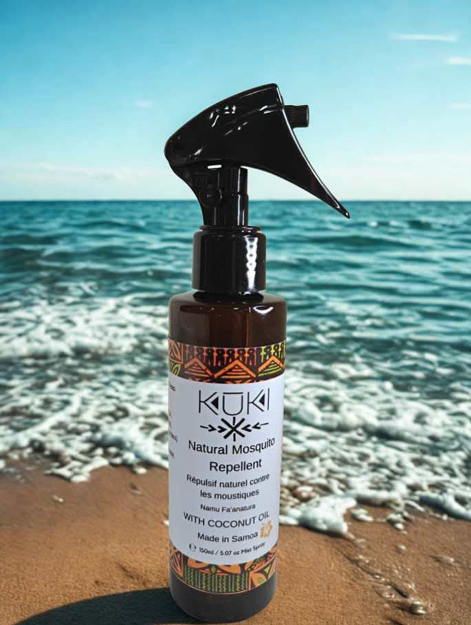 Natural Mosquito Repellent with Coconut Oil - KUKI SAMOA
